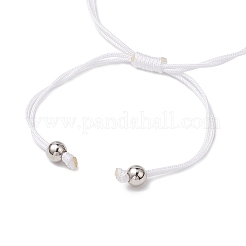 Natural Apatite Beads Braided Bead Bracelets&nbsp;BJEW-TA00621-02