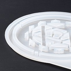 Meditation Yoga Pendants Cup Mat Silicone Molds&nbsp;LS-DIY-B056-02B