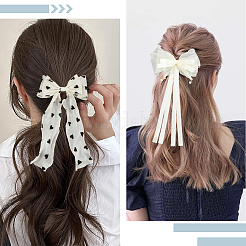 5Pcs 5 Colors Cloth Bowknot Hair Barrettes&nbsp;PHAR-SP0001-15
