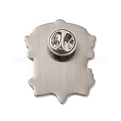Skull Alloy Brooch for Backpack Clothes&nbsp;JEWB-G020-09P