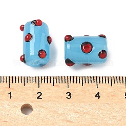 Handmade Lampwork Bumpy Beads&nbsp;LAMP-U004-03