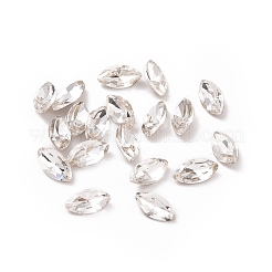 Glass Rhinestone Cabochons&nbsp;GGLA-P002-03D-09