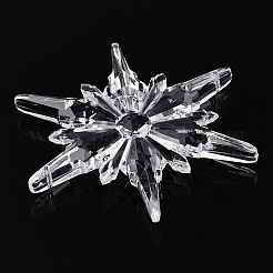 Transparent Acrylic Connector Charms&nbsp;TACR-T028-05A