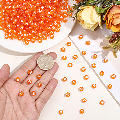 1000Pcs Transparent Acrylic Beads&nbsp;TACR-ME0001-08D