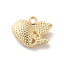 Rack Plating Alloy Charms&nbsp;PALLOY-O106-08G-01