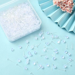 500Pcs Plastic Stud Earring Findings&nbsp;KY-YW0001-28