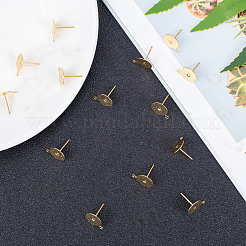 304 Stainless Steel Stud Earring Findings&nbsp;STAS-P210-44G