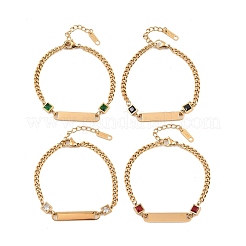 304 Stainless Steel Link Bracelets&nbsp;BJEW-A146-03G