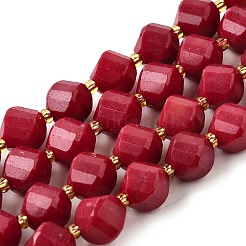 Natural Quartz Dyed Beads Strands&nbsp;G-U023-A02-07