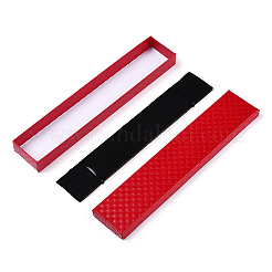 Rhombus Textured Cardboard Jewelry Necklace Boxes&nbsp;LS-CBOX-T006-03D