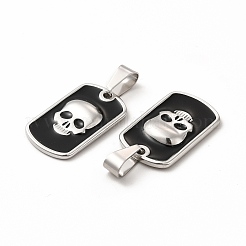 304 Stainless Steel Enamel Pendants&nbsp;STAS-M089-18P