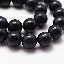 Natural Tiger Eye Bead Strands&nbsp;G-D840-54-8mm-05