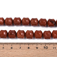 Natural Red Jasper Beads Strands&nbsp;G-N353-06A-04