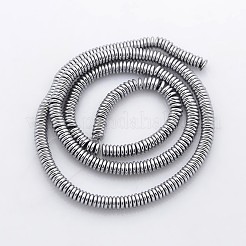 Electroplate Non-magnetic Synthetic Hematite Beads Strands&nbsp;G-J216F-08