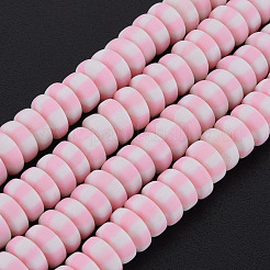Handmade Polymer Clay Beads Strands&nbsp;CLAY-N008-042K