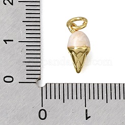 Brass Enamel Pendants&nbsp;KK-K427-15G-01