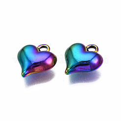 Rainbow Color Alloy Pendants&nbsp;PALLOY-N163-110-NR