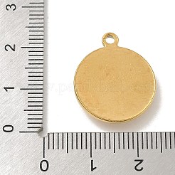 304 Stainless Steel Rhinestone Pendants&nbsp;STAS-I322-58G