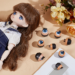 4 Pairs 4 Styles Plastic Doll Eyes&nbsp;FIND-PH0028-38