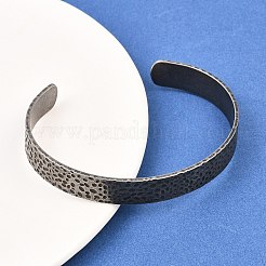 316 Surgical Stainless Steel Cuff Bangles&nbsp;BJEW-C125-07AS