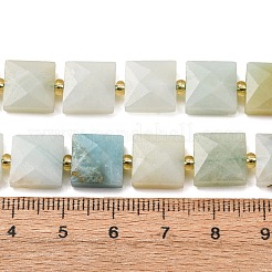 Natural Flower Amazonite Beads Strands&nbsp;G-F839-A21-01
