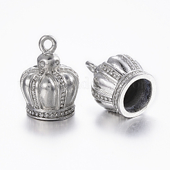 Tarnish Resistant 304 Stainless Steel Pendant Rhinestone Settings&nbsp;LS-STAS-H371-03P