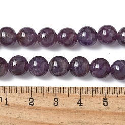 Natural Amethyst Beads Strands&nbsp;G-M445-8MM-01D