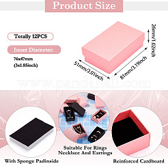 Rectangle Cardboard Paper Jewelry Box&nbsp;CON-TAC0015-01A