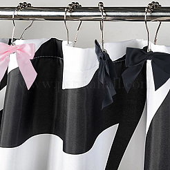 24Pcs 2 Colors Iron Shower Curtain Rings for Bathroom&nbsp;HJEW-HS00086