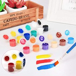 3ml 6 box Plastic Empty Paint Palette&nbsp;TOOL-PH0016-56-B