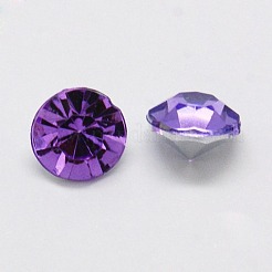Imitation Taiwan Acrylic Rhinestone Pointed Back Cabochons&nbsp;GACR-A003-12mm-M