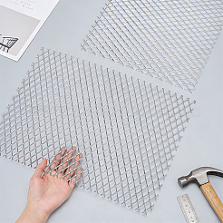 2Pcs Expanded 304 Stainless Steel Wire Mesh&nbsp;FIND-PH0061-89