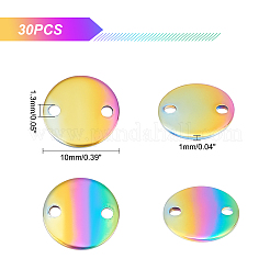 Rainbow Color Ion Plating(IP) 304 Stainless Steel Links Connectors&nbsp;STAS-UN0033-29
