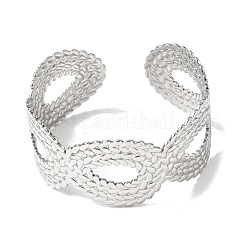 304 Stainless Steel Cuff Bangles for Women&nbsp;BJEW-H635-04P