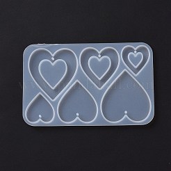 DIY Playing Card Theme Pendants Silicone Molds&nbsp;DIY-C076-01C