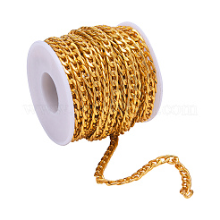 Aluminum Twisted Chains Curb Chains&nbsp;CHA-CJ0001-01G