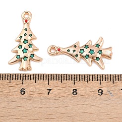 Christmas Theme Alloy Enamel Pendants&nbsp;FIND-I065-02E-KCG