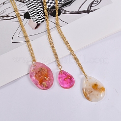 DIY Teardrop Pendant Silicone Molds&nbsp;DIY-G079-02