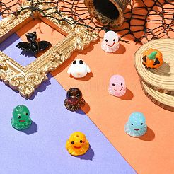 9Pcs 9 Styles Halloween Themed Handmade Lampwork Beads&nbsp;LAMP-CJ0002-62