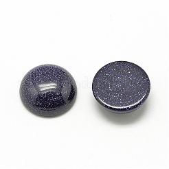 Synthetic Blue Goldstone Cabochons&nbsp;G-R416-16mm-34