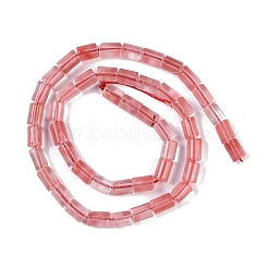 Cherry Quartz Glass Beads Strands&nbsp;G-C128-A24-01