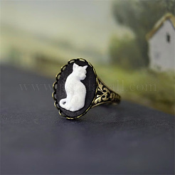 Alloy with Resin Finger Rings&nbsp;FS-WGE901F-04