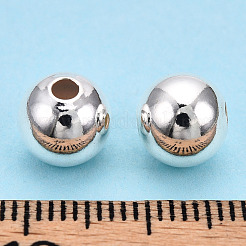 925 Sterling Silver Beads&nbsp;STER-S002-12-8mm