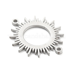 Non-Tarnish 304 Stainless Steel Hollow Connector Charms&nbsp;STAS-P332-12P