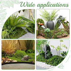 1Pc Polyester Artificial Moss&nbsp;AJEW-GF0012-26