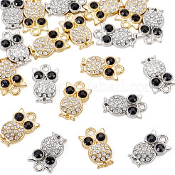 20Pcs 2 Colors Alloy Rhinestone Charms&nbsp;RB-TA0001-38