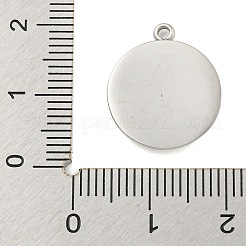 304 Stainless Steel Pendants&nbsp;STAS-L080-014P-01