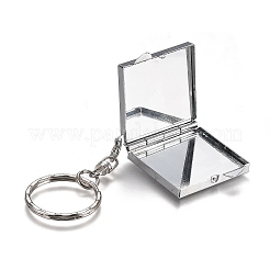 Iron Folding Mirror Keychain&nbsp;LS-KEYC-H110-02P