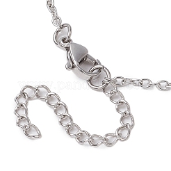 7 Chakra Gemstone Nuggets Pendant Necklaces&nbsp;NJEW-JN05096