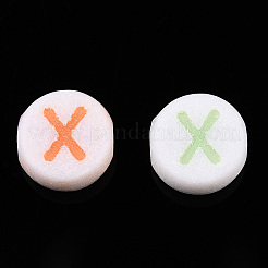 Initial Acrylic Beads&nbsp;X-PL085